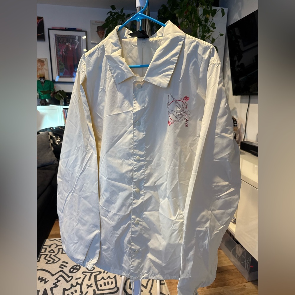 Disney's Mulan Cream Windbreaker Jacket